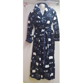 Халат жіночий теплий RL754 navy р.XL-3XL "HOME STYLE" недорого оптом від прямого постачальника