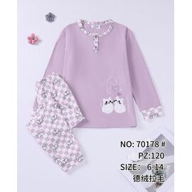 Дитяча піжама на дівчинку 70178 lilac р.6-14 "Fili Wear" недорого оптом від прямого постачальника