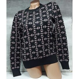 Фотография Свитер женский JL11 black р.48-52 "Julia" недорого оптом от прямого поставщика