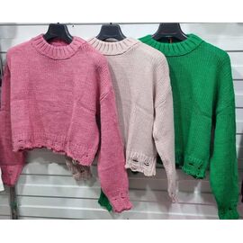 Фотография Свитер женский JL63 pink р.one size "Julia" недорого оптом от прямого поставщика