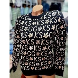 Светр жіночий JL71 black р.48-52 "Julia" недорого оптом від прямого постачальника