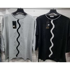 Светр жіночий JL99 l.grey р.52-54 "Julia" недорого оптом від прямого постачальника