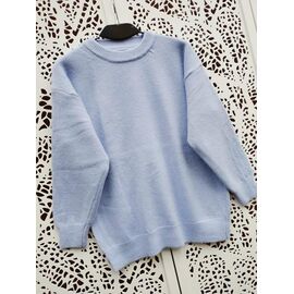 Фотография Свитер женский LR689 l.blue р.46-52 "Lora" недорого оптом от прямого поставщика