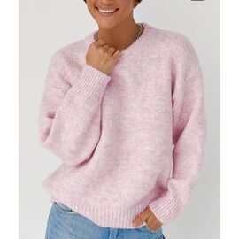 Фотография Свитер женский LR692 pink р.46-52 "Lora" недорого оптом от прямого поставщика
