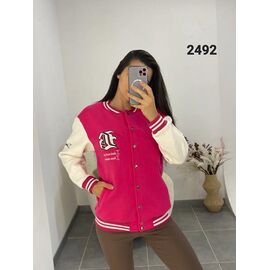Куртка жіноча демісезонна 2492 pink р.42-48 "FSN" недорого оптом від прямого постачальника