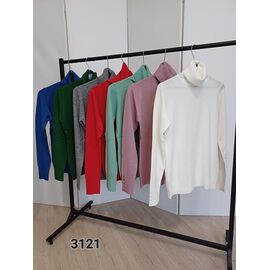 Фотография Гольф женский 3121 green р.44-50 "FSN" недорого оптом от прямого поставщика