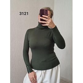 Фотография Гольф женский 3121 khaki р.44-50 "FSN" недорого оптом от прямого поставщика