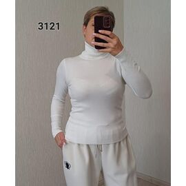 Фотография Гольф женский 3121 white р.44-50 "FSN" недорого оптом от прямого поставщика