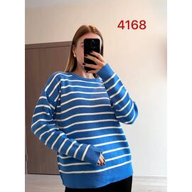 Фотография Свитер женский 4168 blue р.42-48 "FSN" недорого оптом от прямого поставщика