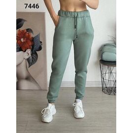 Фотография Штаны спортивные женские тёплые 7446 mint р.42-48 "FSN" недорого оптом от прямого поставщика