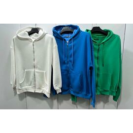 Фотография Кофта спортивная женская тёплая 0032 green р.S-L "X-Ray" недорого оптом от прямого поставщика