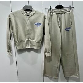 Фотография Костюм спортивный женский 0856 grey р.S-L "X-Ray" недорого оптом от прямого поставщика