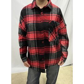 Сорочка жіноча XR525 red р.S-L "X-Ray" недорого оптом від прямого постачальника