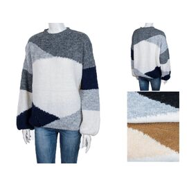 Фотография Свитер женский 723 mix р.one size "Svit clothes" недорого оптом от прямого поставщика