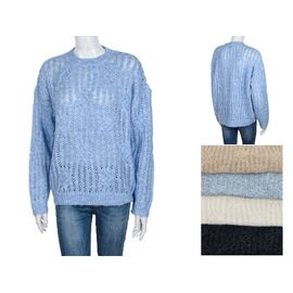 Фотография Свитер женский 7522 mix р.one size "Svit clothes" недорого оптом от прямого поставщика