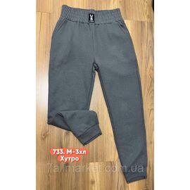 Фотография Спортивные штаны женские, на манжете/на меху р-ры M-3XL (микс цв)"STELLA" недорого от прямого поставщика