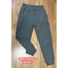 Фотография Спортивные штаны женские, на манжете/на меху/батал р-ры 3XL-7XL (микс цв)"STELLA" недорого от прямого поставщика