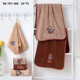 Фотография Полотенце 98-797-480 р.25*50 "Koloco" недорого оптом от прямого поставщика