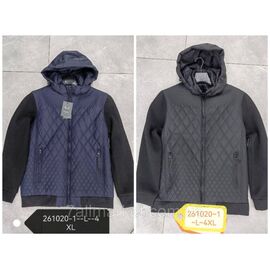 Фотография Куртка мужская демисезонная, размеры L-4XL (2цв) "KADENGQI" недорого от прямого поставщика