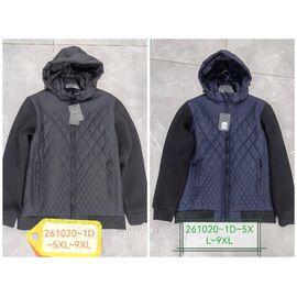 Фотография Куртка мужская демисезонная, размеры 5XL-9XL (2цв) "KADENGQI" недорого от прямого поставщика