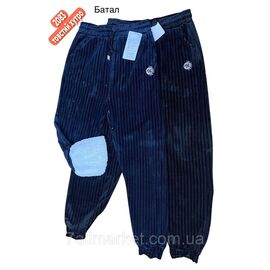 Фотография Спортивные штаны женские, манжет на меху/батал р-ры 6xl -9xl (микс цв)"STELLA" недорого от прямого поставщика