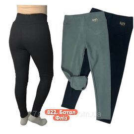 Фотография Лосины женские, молодёжные на флисе/батал  р-р 52-60"STELLA" купить недорого от прямого поставщика