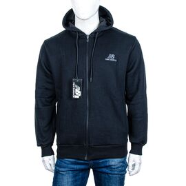 Кофта спортивна чоловіча Батник NB1 black р.48-54 "Denis sport" недорого оптом від прямого постачальника