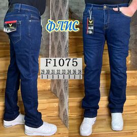 Джинси чоловічі F1075 blue р.29-38 "God Baron" недорого оптом від прямого постачальника