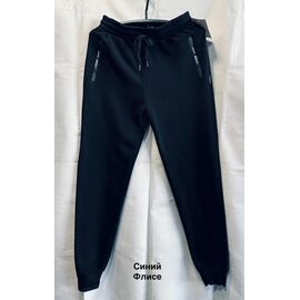 Фотография Штаны спортивные мужские утеплённые 2427 navy р.XL-5XL "WELL" недорого оптом от прямого поставщика