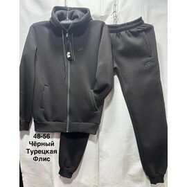 Костюм спортивний чоловічий MH1376 black р.48-56 "WELL" недорого оптом від прямого постачальника