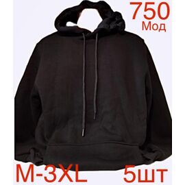 Худи чоловічий ND204-750 black р.M-3XL "EMRE" недорого оптом від прямого постачальника