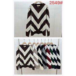 Фотография Свитер женский 2549 mix р.48-52 "PALMIRA" недорого оптом от прямого поставщика