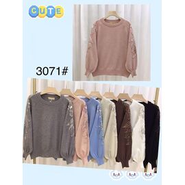 Фотография Свитер женский 3071 mix р.48-52 "PALMIRA" недорого оптом от прямого поставщика