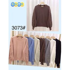 Фотография Свитер женский 3073 mix р.48-52 "PALMIRA" недорого оптом от прямого поставщика