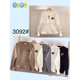 Фотография Свитер женский 3092 mix р.48-52 "PALMIRA" недорого оптом от прямого поставщика