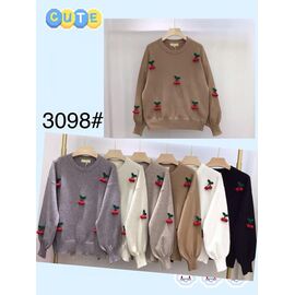 Фотография Свитер женский 3098 mix р.48-52 "PALMIRA" недорого оптом от прямого поставщика