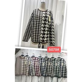 Фотография Свитер женский 5079 mix р.52-58 "PALMIRA" недорого оптом от прямого поставщика