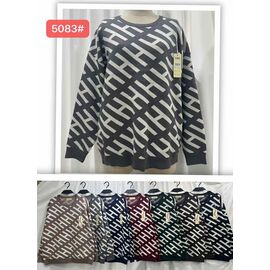 Фотография Свитер женский 5083 mix р.52-58 "PALMIRA" недорого оптом от прямого поставщика