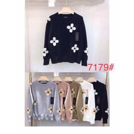 Фотография Свитер женский 7179 mix р.48-52 "PALMIRA" недорого оптом от прямого поставщика