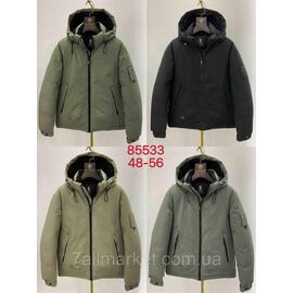Куртка чоловіча зимова з капюшоном розміри 48-56 (4 кв) "SKAY" купити недорого від прямого постачальника
