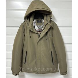 Куртка чоловіча зимова з капюшоном розміри 48-56 (4 кв) "SKAY" купити недорого від прямого постачальника