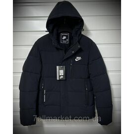 Куртка чоловіча зимова з капюшоном Найк розміри 48-56 (3кв) "SKAY" купити недорого від прямого постачальника