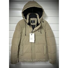 Куртка чоловіча зимова з капюшоном розміри 48-58 (3 кв) "SKAY" купити недорого від прямого постачальника