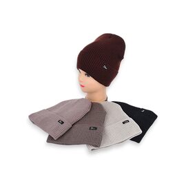 Шапка зимова жіноча SW043-7 на флісі mix р.56-60 "Angelica" недорого оптом від прямого постачальника