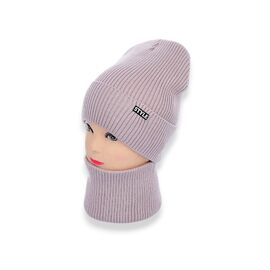 Комплект жіночий KFFW003-42 на флісі powder р.56-60 "Angelica" недорого оптом від прямого постачальника