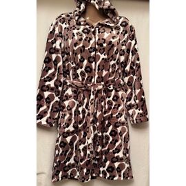 Халат жіночий теплий HW6 brown р.48-58 "SHELLY" недорого оптом від прямого постачальника