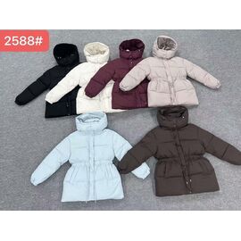 Куртка жіноча зимова KK2588 beige р.M-2XL "Annet" недорого оптом від прямого постачальника