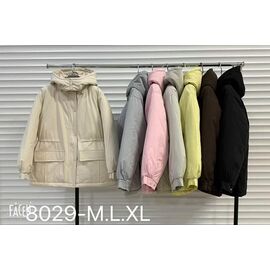Куртка жіноча зимова KK8029 milk р.M-XL "Annet" недорого оптом від прямого постачальника