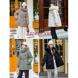 Фотография Куртка женская зимняя KK832 milk р.M-2XL "Annet" недорого оптом от прямого поставщика