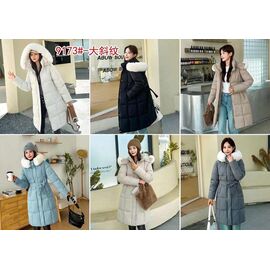 Фотография Куртка женская зимняя KK9173 blue р.M-2XL "Annet" недорого оптом от прямого поставщика